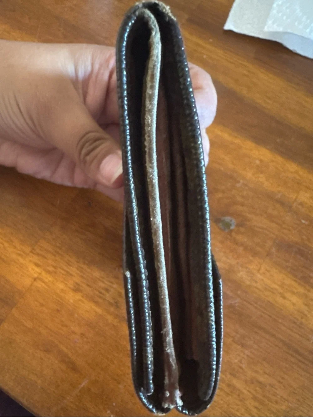 1987 vintage Louis Vuitton Monogram Compact Wallet